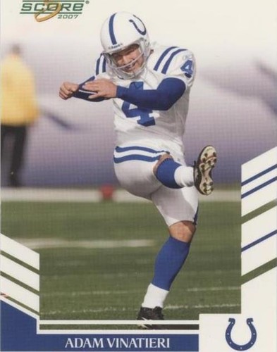 2007 Score Adam Vinatieri #227
