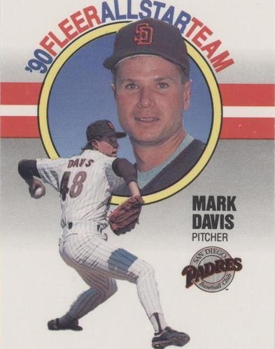 1990 Fleer - Mark Davis #3