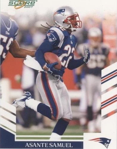 2007 Score Asante Samuel #163