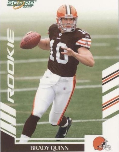 2007 Score Brady Quinn #371
