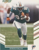 2007 Score Derek Hagan #149