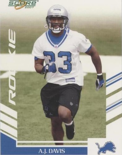 2007 Score A.J. Davis #298
