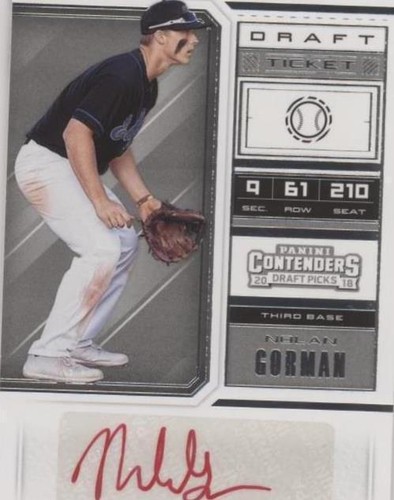2018 Panini Contenders Draft Picks - Nolan Gorman #6