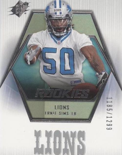 2006 SPx Ernie Sims #158