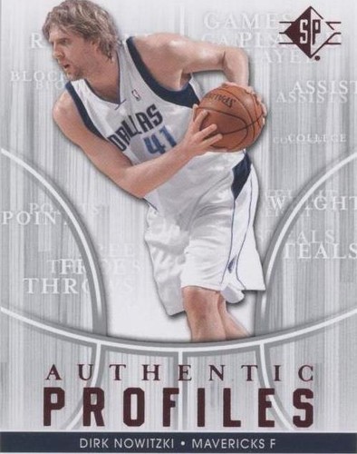 2008-09 SP - Dirk Nowitzki #AP-21