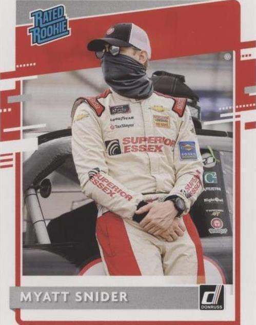 2021 Panini Donruss NASCAR - Myatt Snider #33