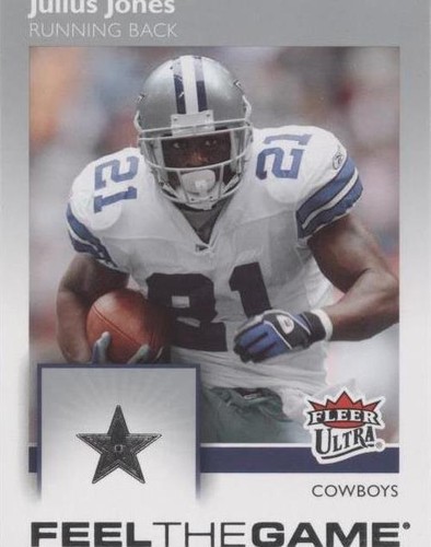 2007 Fleer Ultra Julius Jones #FTG-JJ