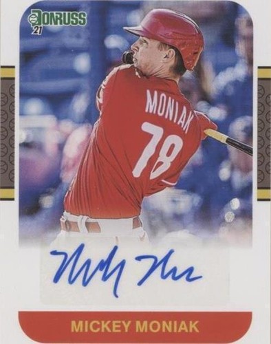 2021 Panini Donruss - Mickey Moniak #87S-MM