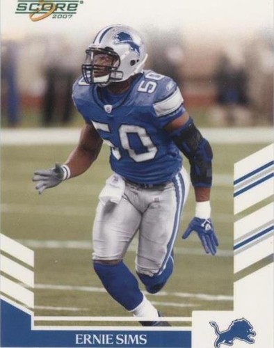 2007 Score Ernie Sims #50