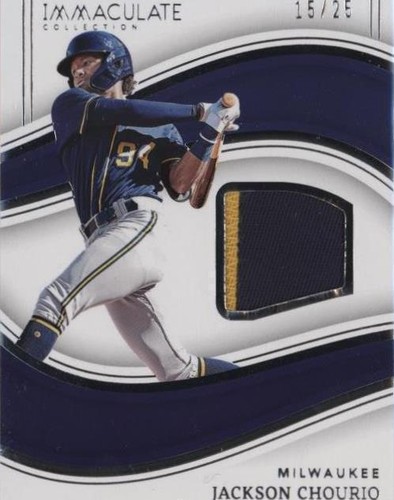 2023 Panini Immaculate Collection - Jackson Chourio #MP-JC