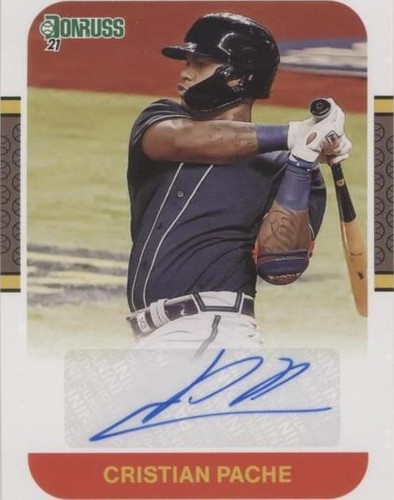 2021 Panini Donruss - Cristian Pache #87S-CP