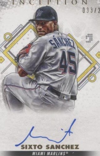 2022 Topps Inception - Sixto Sanchez #BRES-SS