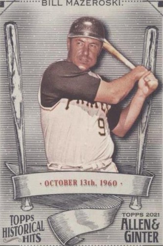 2021 Topps Allen & Ginter's - Bill Mazeroski #HH-16