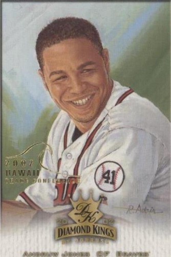 2002 Donruss Diamond Kings - Andruw Jones #014