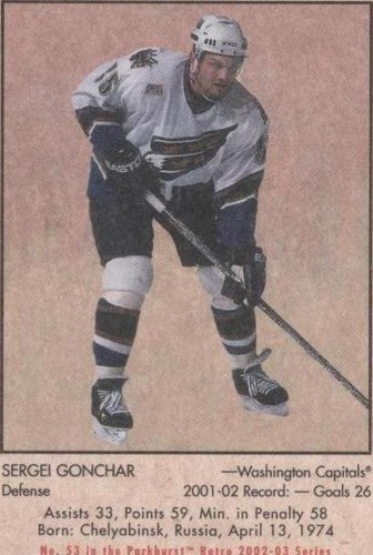 2002-03 In the Game Parkhurst Retro - Sergei Gonchar #53