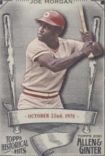 2021 Topps Allen & Ginter's - Joe Morgan #HH-36
