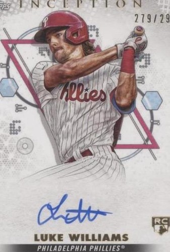 2022 Topps Inception - Luke Williams #BRES-LW
