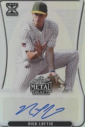 2020 Leaf Metal Draft - Nick Loftin #BA-NL1