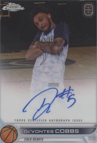 2022-23 Topps Chrome OTE Overtime Elite - De'Vontes Cobbs #CA-DC1