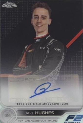 2022 Topps Chrome Formula 1 - Jake Hughes #CAC-JH