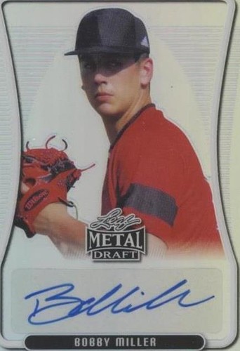 2020 Leaf Metal Draft - Bobby Miller #BAP-BM1