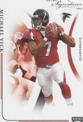 2004 Prime Signatures Michael Vick #4