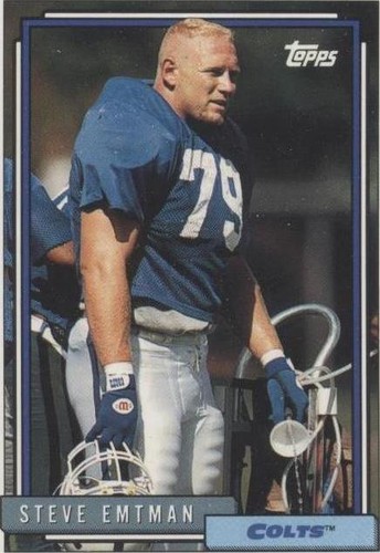 1992 Topps Steve Emtman #742