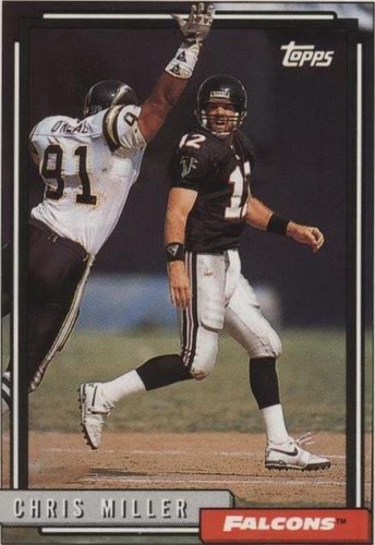 1992 Topps Chris Miller #156