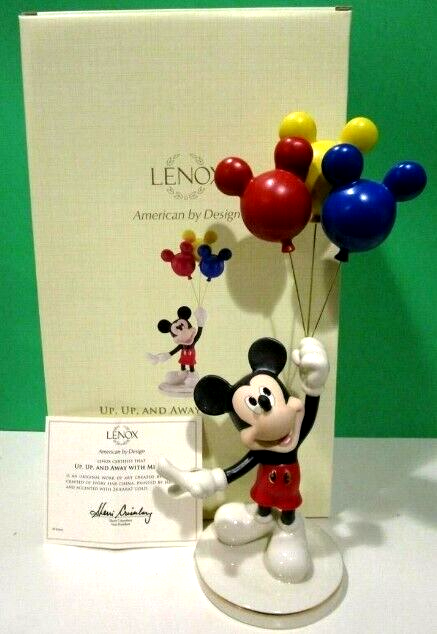 LENOX UP UP and AWAY with MICKEY MOUSE Disney Showcase