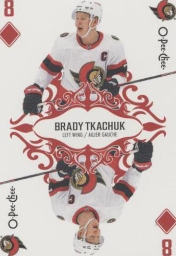 2023-24 O-Pee-Chee - Brady Tkachuk #8D