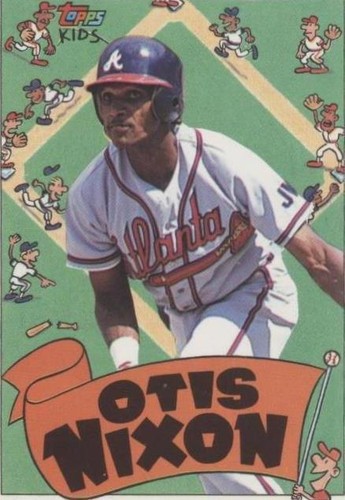 1992 Topps Kids - Otis Nixon #35