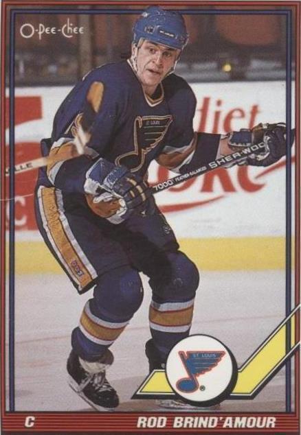 1991-92 O-Pee-Chee - Rod Brind'Amour #490