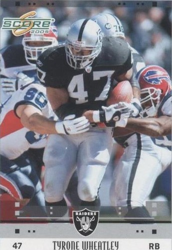 2005 Score Tyrone Wheatley #210