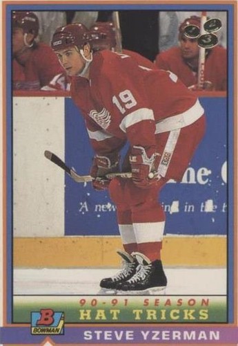 1991-92 Bowman - Steve Yzerman #41