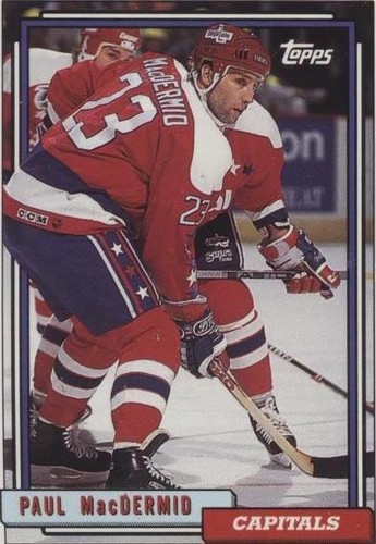 1992-93 Topps - Paul MacDermid #391