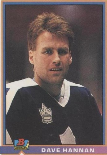 1991-92 Bowman - Dave Hannan #155