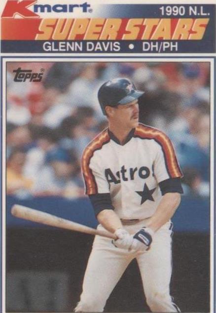 Topps Kmart Superstars 1990 - Glenn Davis #16