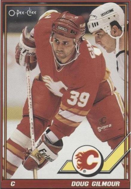 1991-92 O-Pee-Chee - Doug Gilmour #208