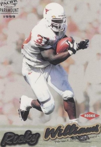 1999 Pacific Paramount Ricky Williams #154