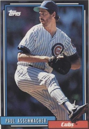 1992 Topps - Paul Assenmacher #753