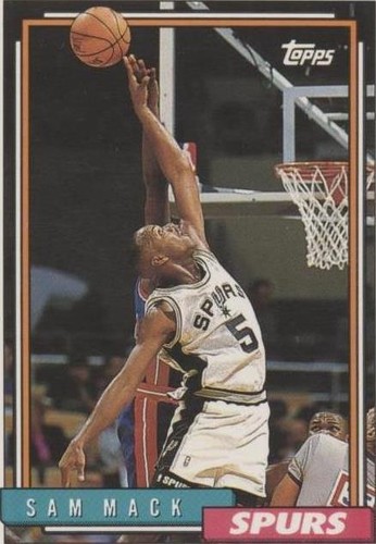 1992-93 Topps - Sam Mack #377