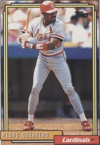 1992 Topps - Pedro Guerrero #470
