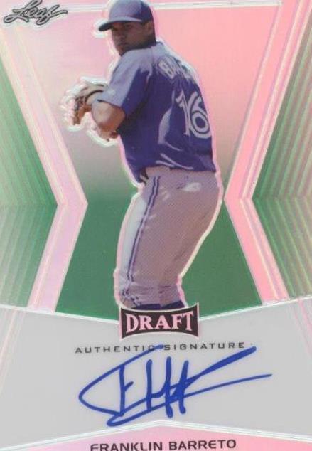 Leaf Metal Draft 2014 - Franklin Barreto #BA-FB1