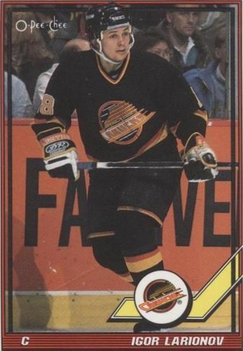 1991-92 O-Pee-Chee - Igor Larionov #480