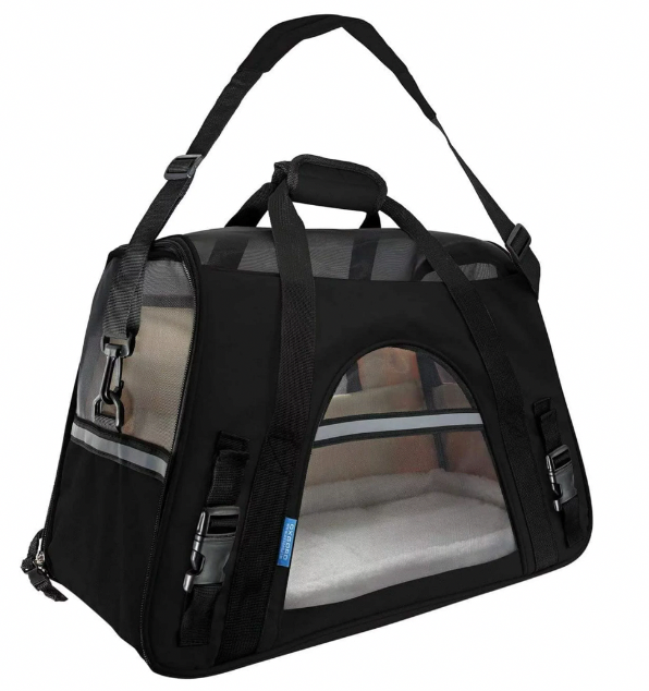 Airline Approved Soft-sided Dogs Cats Kitten Puppy Carrying Bag