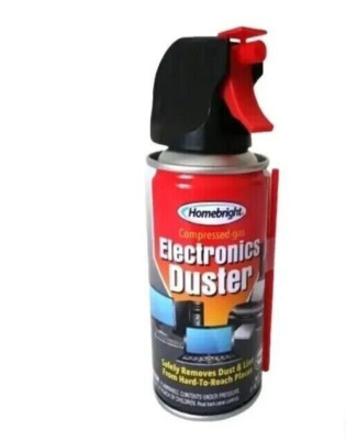 Air Duster Cans Spray Electronics 2 oz Computer Keyboard Particle Remover Comp