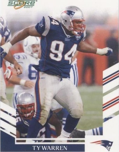 2007 Score Ty Warren #162