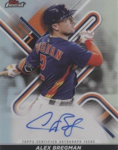 2022 Topps Finest - Alex Bregman #FA-AB