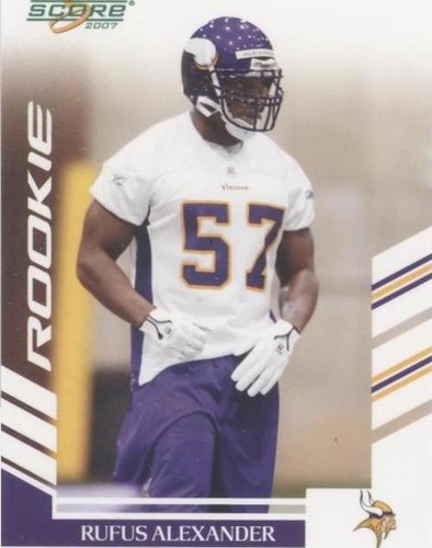 2007 Score Rufus Alexander #328
