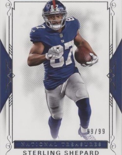 2017 Panini National Treasures Sterling Shepard #85